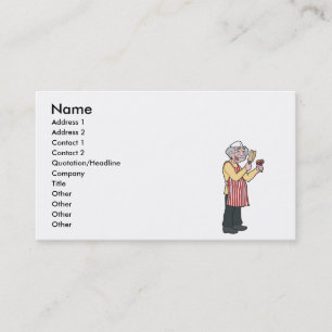 Carte De Visite fournisseur de denrées alimentaires