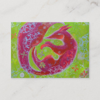 Carte De Visite Fox. paresseux