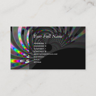 Carte De Visite Fractage Art déco