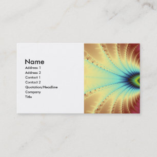 Carte De Visite Fractal Copacabana