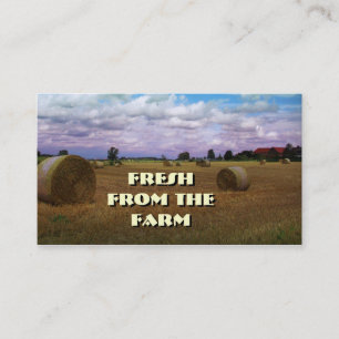 Carte De Visite Frais de la ferme