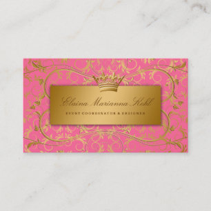 Carte De Visite Fraise 311 divine d'or brûlée