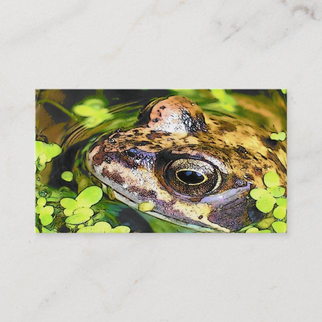 CARTE DE VISITE FROG (Devant)