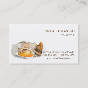 Carte De Visite Fruits de mer