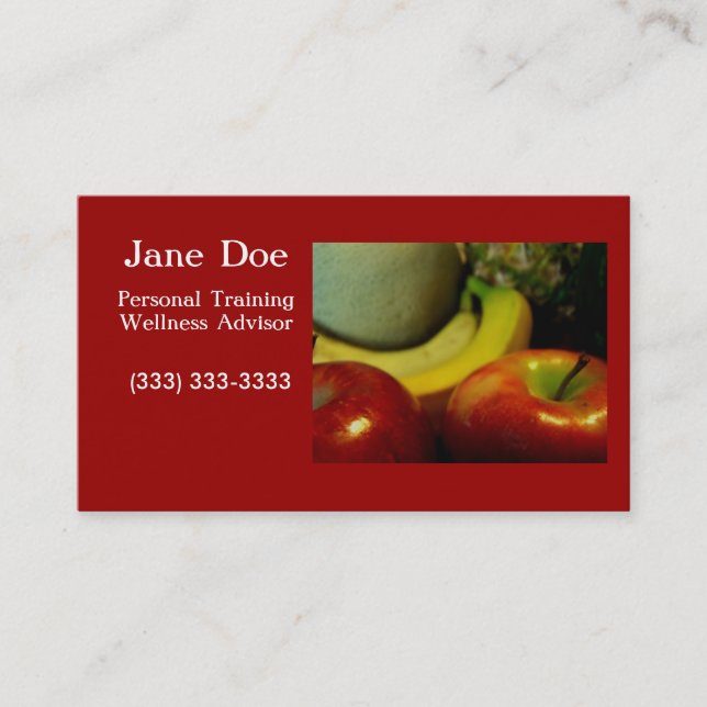 Carte De Visite fruity2 (Devant)