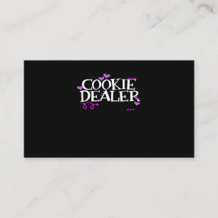 Carte De Visite Funny Cookie Dealer Chemise Maman Papa Scouts Fill