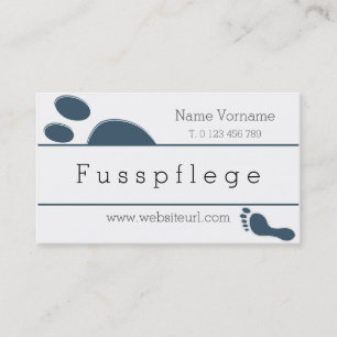 Carte De Visite fusspflege