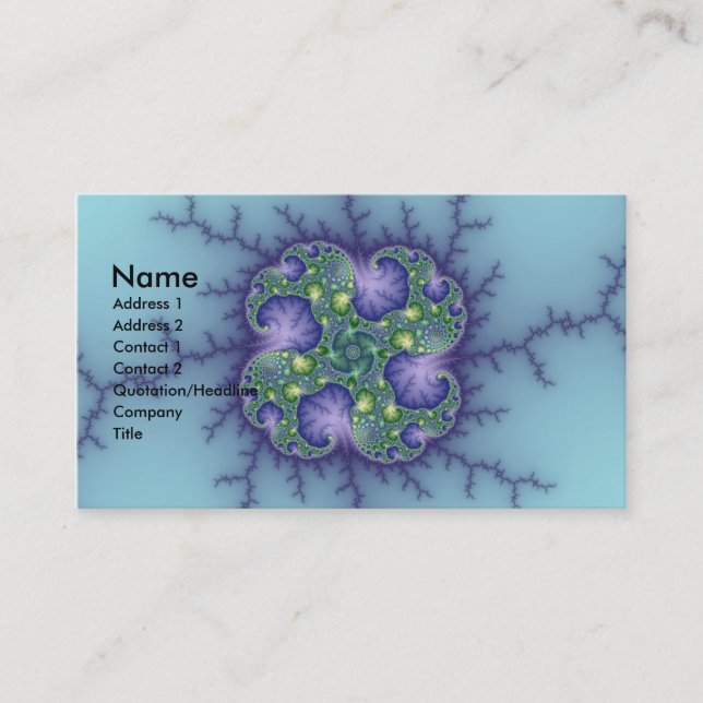 Carte De Visite Galaxie atomique5 (Devant)