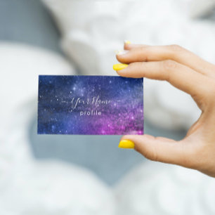 Carte De Visite galaxie élégante