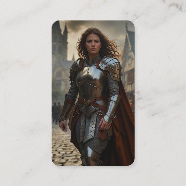 Carte De Visite Galeena, Défenseur du Signet du peuple (Devant)