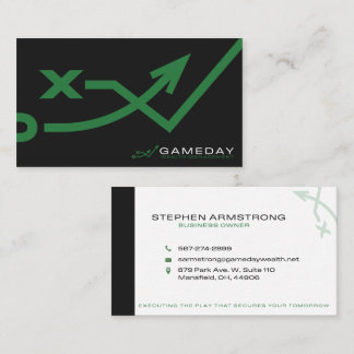 Carte de visite Gameday