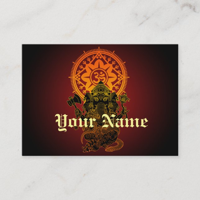 Carte De Visite Ganesha 1 (Devant)