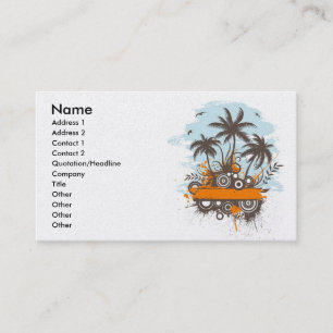 Carte De Visite Garcya.us_blog_001, Nom, Adresse 1, Adresse 2,...