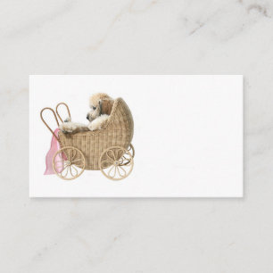 Carte De Visite Garde d'enfants d'animal familier