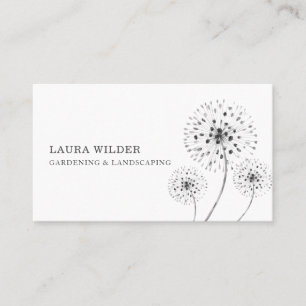 Carte de visite Gardener Landscaper