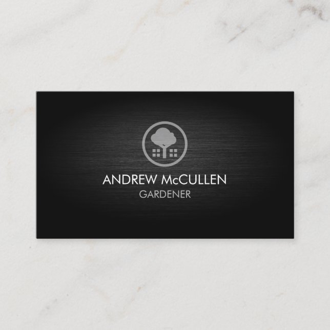 Carte De Visite Gardener Landscaper (Devant)
