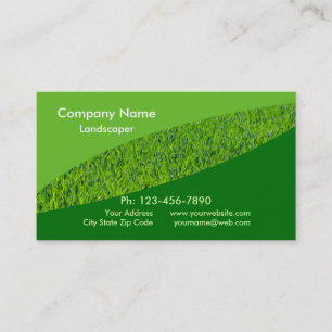 Carte De Visite Gardener paysager