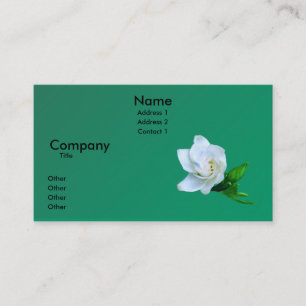 Carte De Visite Gardénia