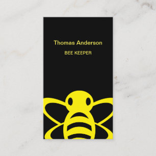 Carte De Visite Gardien d'abeille de ferme d'abeille