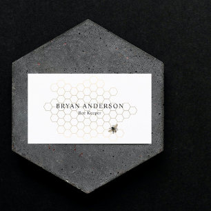 Carte De Visite Gardien d'abeilles