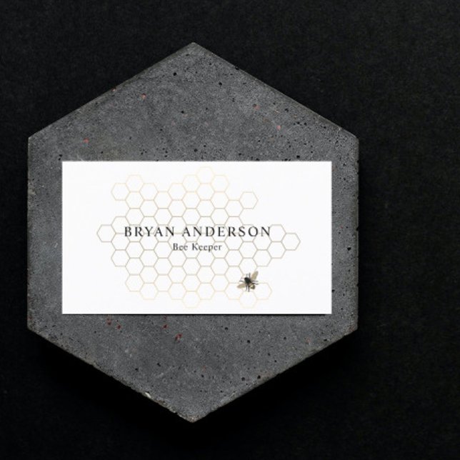 Carte De Visite Gardien d'abeilles (Créateur téléchargé)
