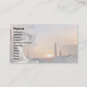 Carte De Visite Gargoyle de Notre-Dame