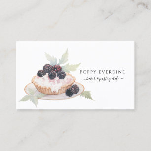 Carte De Visite Gâteau boulangerie pâtisserie Chef cuisinier