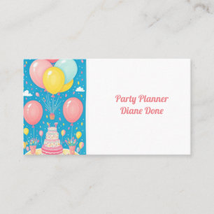 Carte De Visite gâteau de fête