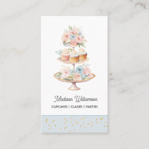 Carte De Visite Gâteau en Cup Bakery Cuisinier Boulanger Traiteu