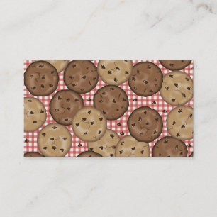 Carte De Visite Gâteaux aux pépites de chocolat