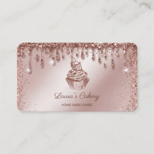 Carte De Visite Gâteaux et sucreries Cupcake Boulangerie à la tire