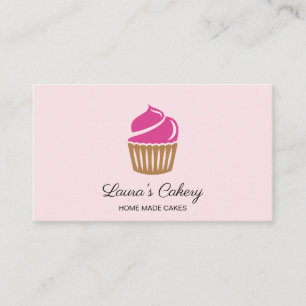 Carte De Visite Gâteaux & sucreries Cupcake Accueil Boulangerie Cu