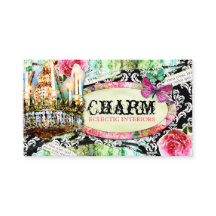 GC Shabby Charme Vintage Damas noir
