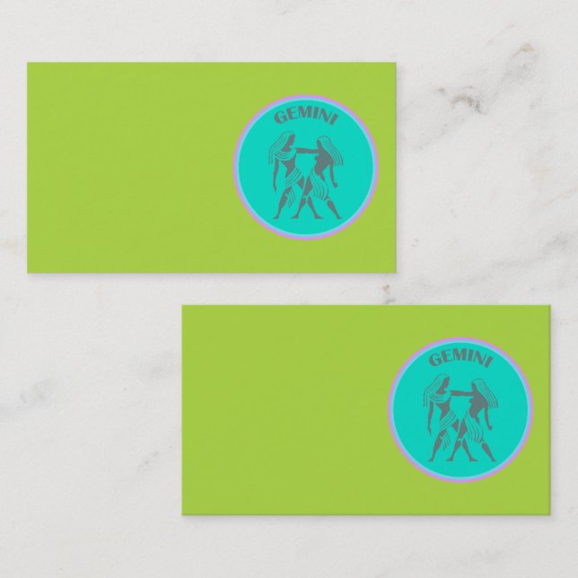 Carte de visite Gemini (Devant / Derrière)