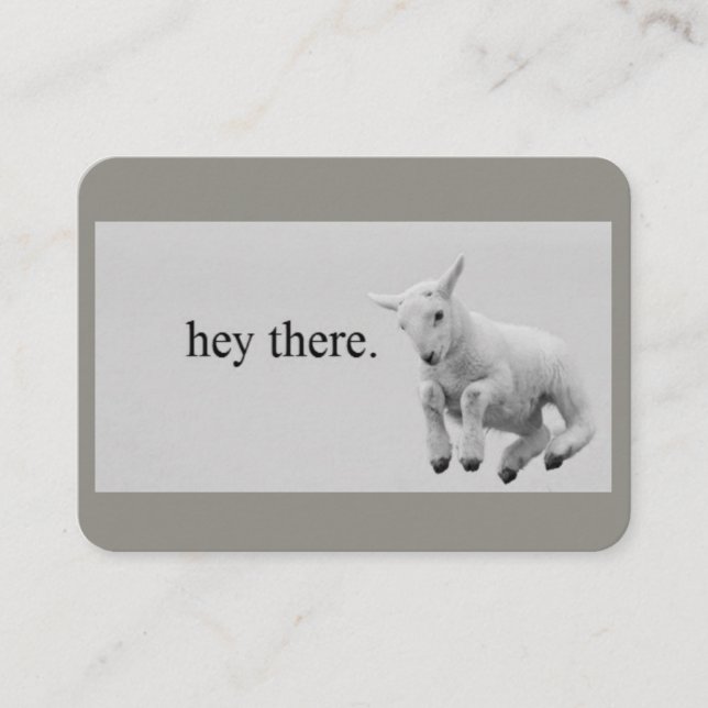 Carte De Visite gender-inclusive conversation cards (100 qty) (Devant)