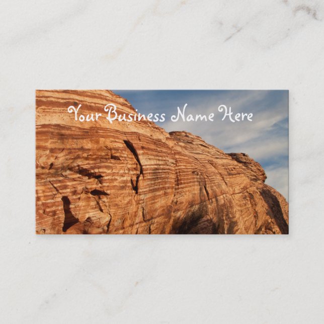 Carte De Visite Générations dans la roche rouge (Devant)