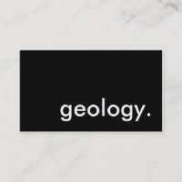 géologie.