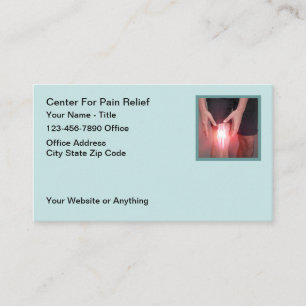 Carte De Visite Gestion de la douleur Médicale orthopédique