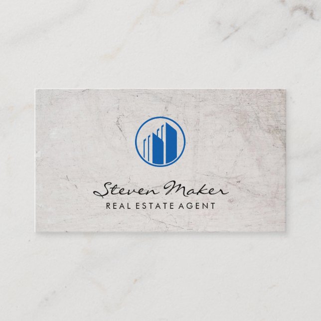 Carte De Visite Gestion des propriétés | Agent immobilier (Devant)