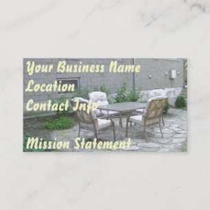 Carte De Visite Getaway calme