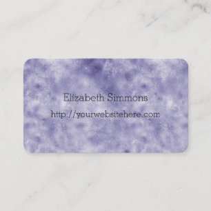 Carte De Visite Glam pourpre