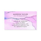 Glam Violet Violet Parties scintillant Marbre Agat