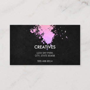 Carte De Visite Glamor Expressif