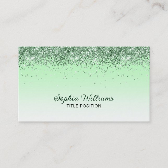 Carte De Visite Glitter (Devant)