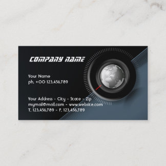 Carte de visite global de temps