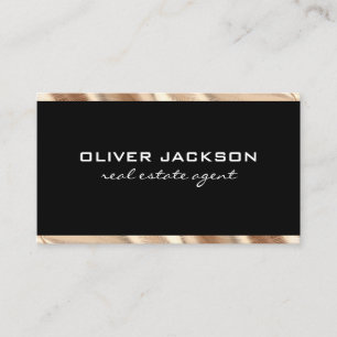 Carte De Visite Gold Elite Trier noir
