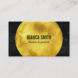 Carte De Visite Gold Embellish II   Noir