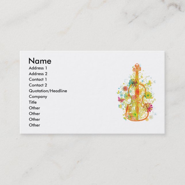 Carte De Visite Gold_Experience (Devant)