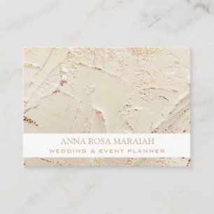Carte De Visite *~* Gold Foil Pastel Blush Mariage Élégant