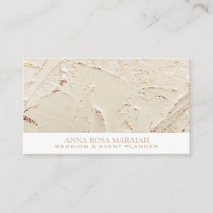 Carte De Visite *~* Gold Foil Pastel Mariage Elegant Blush